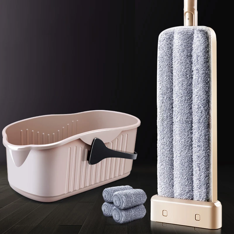 Squeeze Flat Mop Hand Free Washing Microfiber Mop For Home Kitchen House Wash Floor Cleaning With Wringing Mop Rag Pads
Squeeze Flat Mop Hand Free Washing Microfiber Mop For Home Kitchen House Wash Floor Cleaning With Wringing Mop Rag Pads