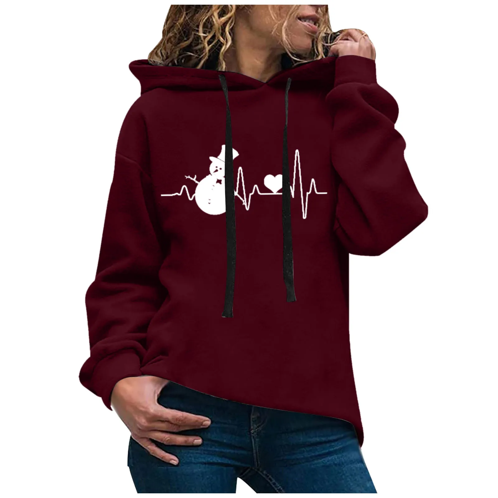 Women’s Casual Sweatshirt Printed Long-sleeved Hooded Top Sweatshirt Splicing And Fashion Fall Top Casual Womens Sweatshirts
Women’s Casual Sweatshirt Printed Long-sleeved Hooded Top Sweatshirt Splicing And Fashion Fall Top Casual Womens Sweatshirts