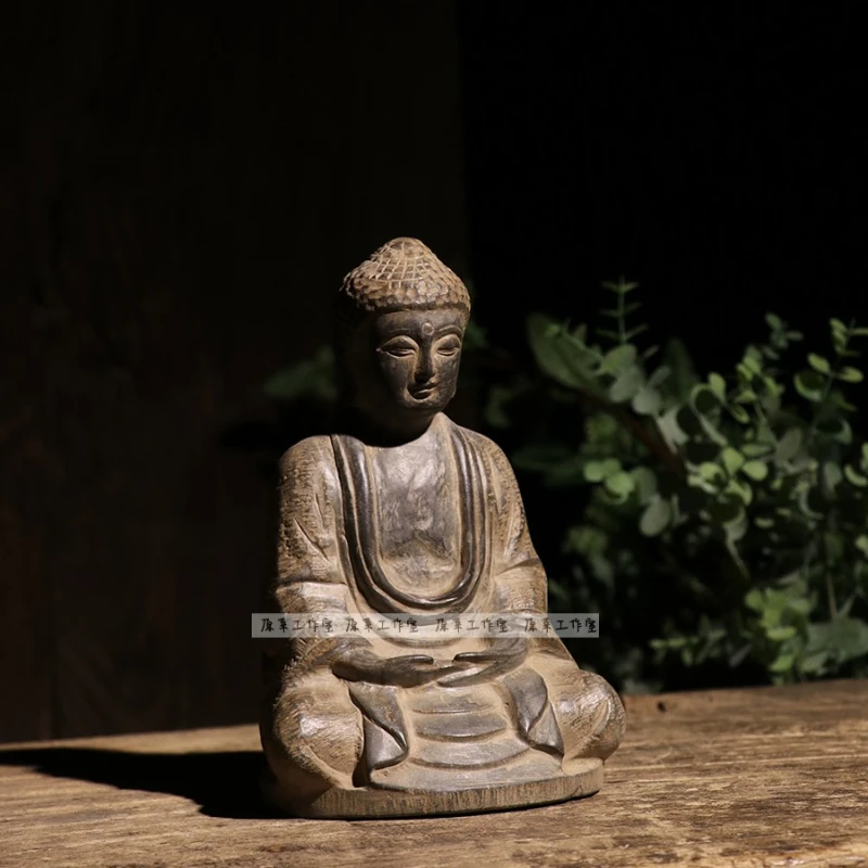 Bluestone carving antique sitting Buddha Sakyamuni Tathagata stone Buddha statue office porch new Chinese Zen ornaments
Bluestone carving antique sitting Buddha Sakyamuni Tathagata stone Buddha statue office porch new Chinese Zen ornaments