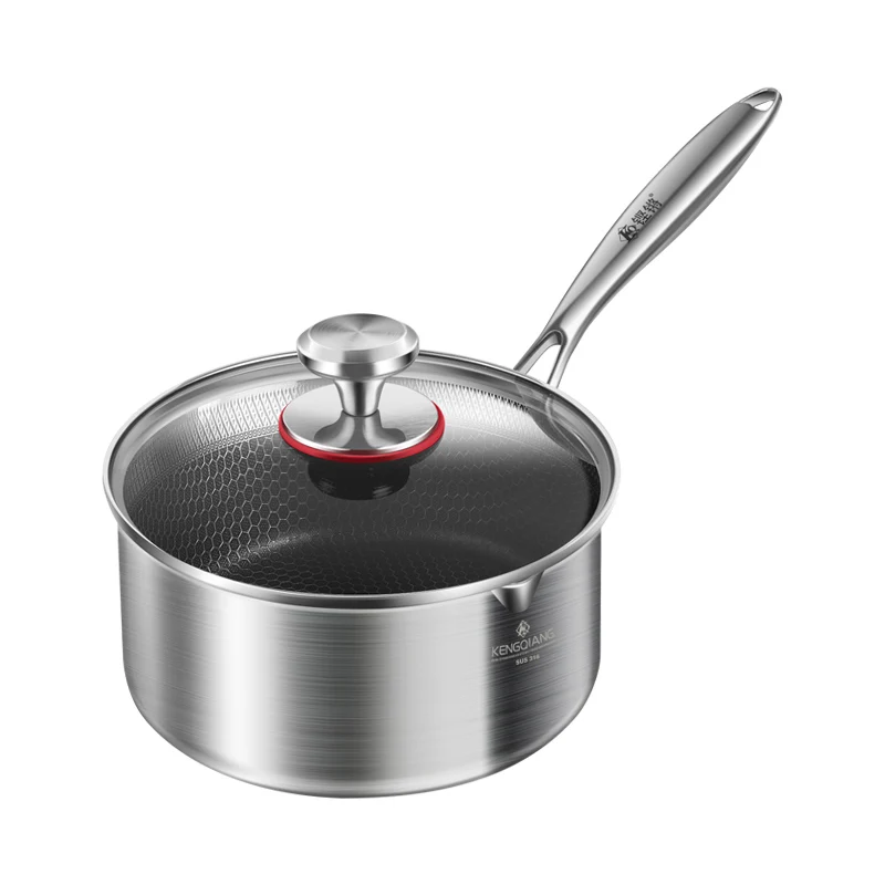 Japanese Style Snow Pan Non-stick Pan 316 Stainless Steel Instant Noodles Boiling Pan Milk Pot Auxiliary Food Pan Frying Pan
Japanese Style Snow Pan Non-stick Pan 316 Stainless Steel Instant Noodles Boiling Pan Milk Pot Auxiliary Food Pan Frying Pan
