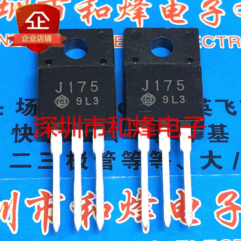 

free shipping J175 2SJ175 TO-220F P 60V 10A 10PCS