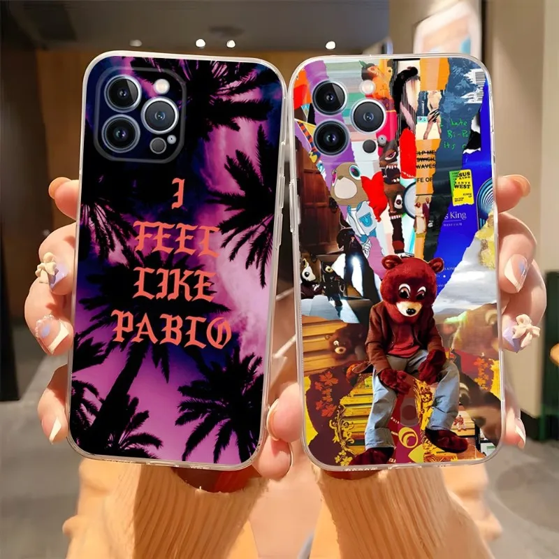 I FEEL LIKE PABLO Kanye West Phone Case Transparent For Iphone 14Pro 11 12 13 Pro Max Mini 6 6s 7 8 Plus X XR XS SE2020 Cover
I FEEL LIKE PABLO Kanye West Phone Case Transparent For Iphone 14Pro 11 12 13 Pro Max Mini 6 6s 7 8 Plus X XR XS SE2020 Cover