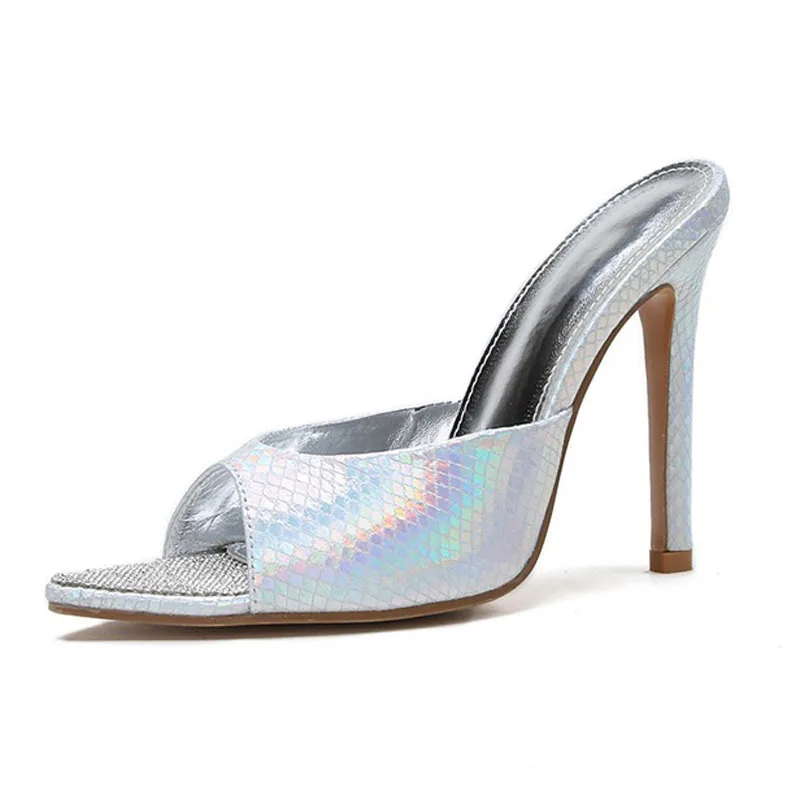 New Fashion Pointed Toe Slippers Thin High-Heeled Sandals Women Shoes for Summer Peep Toe Party Slides Ladies Shoes WSH4791
New Fashion Pointed Toe Slippers Thin High-Heeled Sandals Women Shoes for Summer Peep Toe Party Slides Ladies Shoes WSH4791