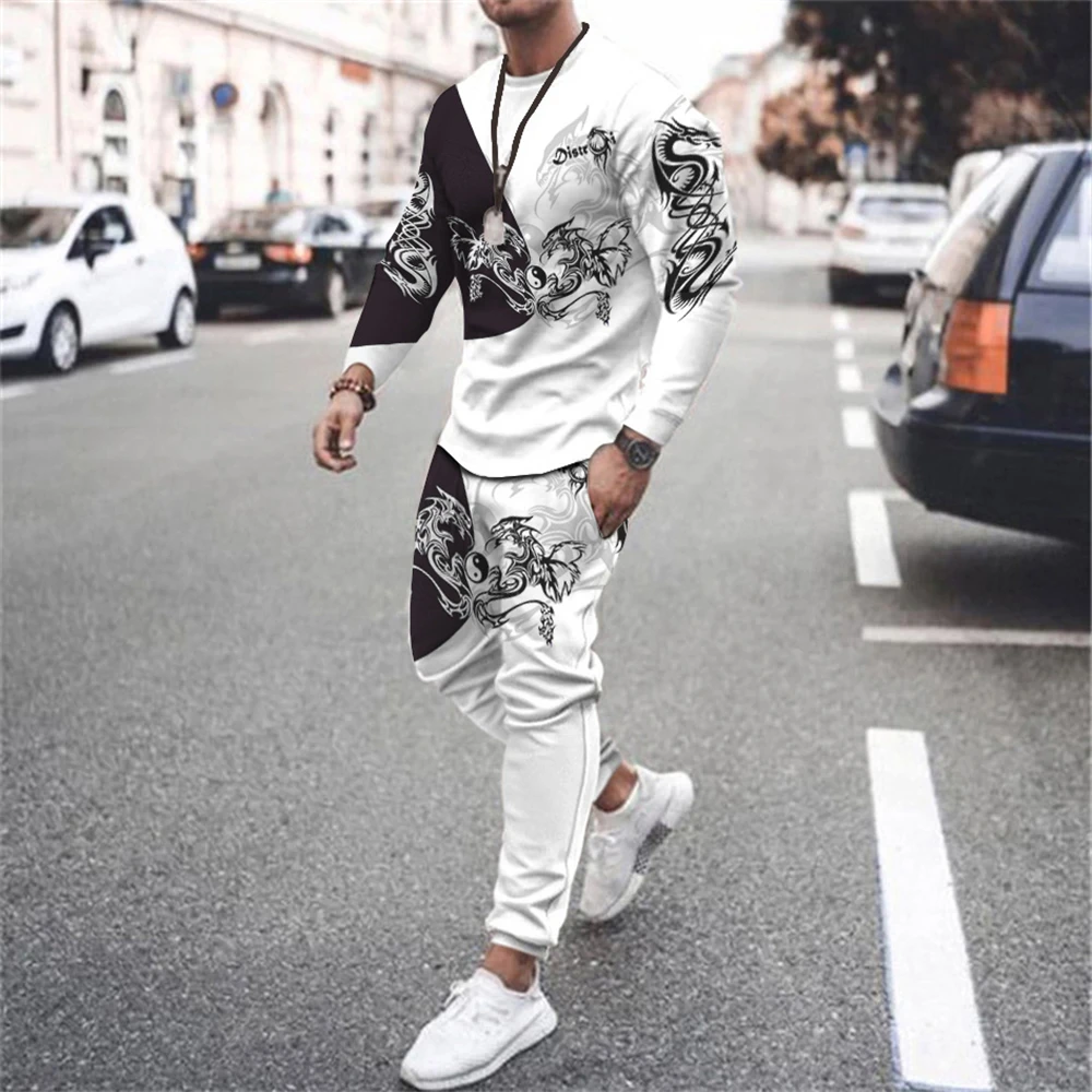 Fashion 3d Print Men's Women's Activewear Sets Branded Sweatshirts Pants Casual Men's Oversized Clothes Trend Retro Streetwear
Fashion 3d Print Men's Women's Activewear Sets Branded Sweatshirts Pants Casual Men's Oversized Clothes Trend Retro Streetwear