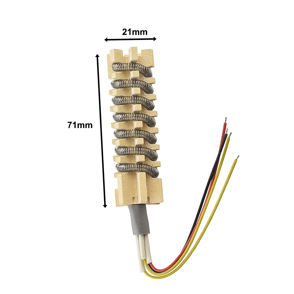 Soldering Station Hot Air Heater Ceramic Heating Element For 858D 8858 8586 850DB 8018 8586D Welding Rework Soldering Tools
Soldering Station Hot Air Heater Ceramic Heating Element For 858D 8858 8586 850DB 8018 8586D Welding Rework Soldering Tools