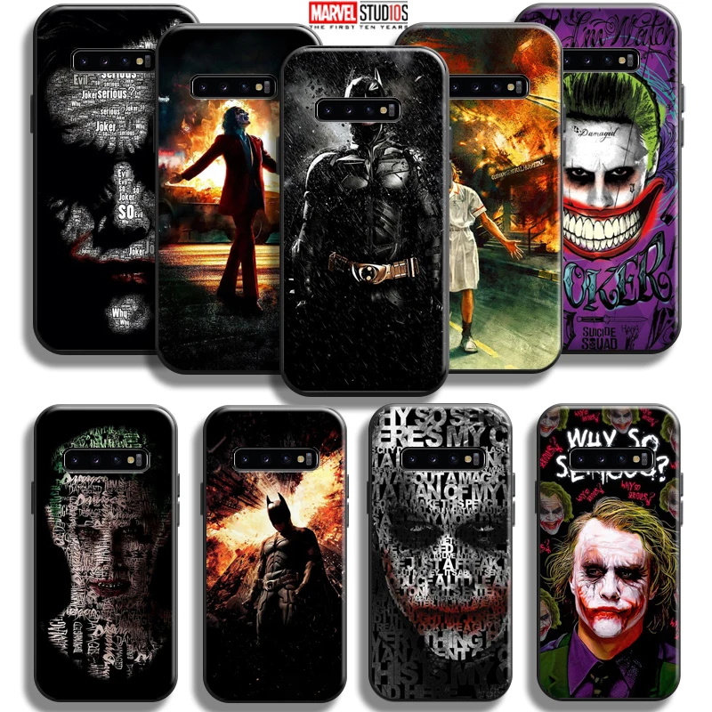 Marvel Bat-Man Joker Clown Phone Case For Samsung Galaxy S10 S10 Plus S10 Lite S10E S10 5G TPU Back Carcasa Soft Liquid Silicon
Marvel Bat-Man Joker Clown Phone Case For Samsung Galaxy S10 S10 Plus S10 Lite S10E S10 5G TPU Back Carcasa Soft Liquid Silicon