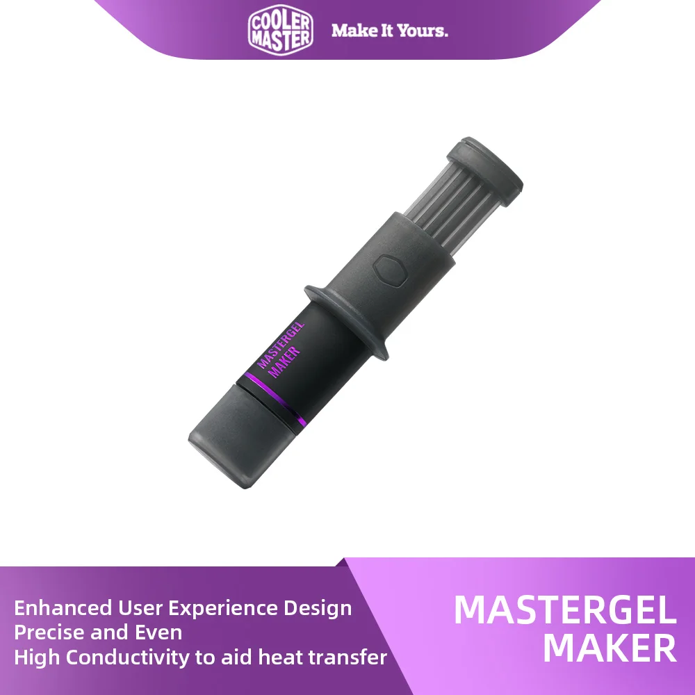 Cooler Master MasterGel Maker MGZ-NDSG-N15M-R2 11W/M.K Thermal Grease 1.5ml Graphic Card Graxa Térmica Pâte Thermique
Cooler Master MasterGel Maker MGZ-NDSG-N15M-R2 11W/M.K Thermal Grease 1.5ml Graphic Card Graxa Térmica Pâte Thermique