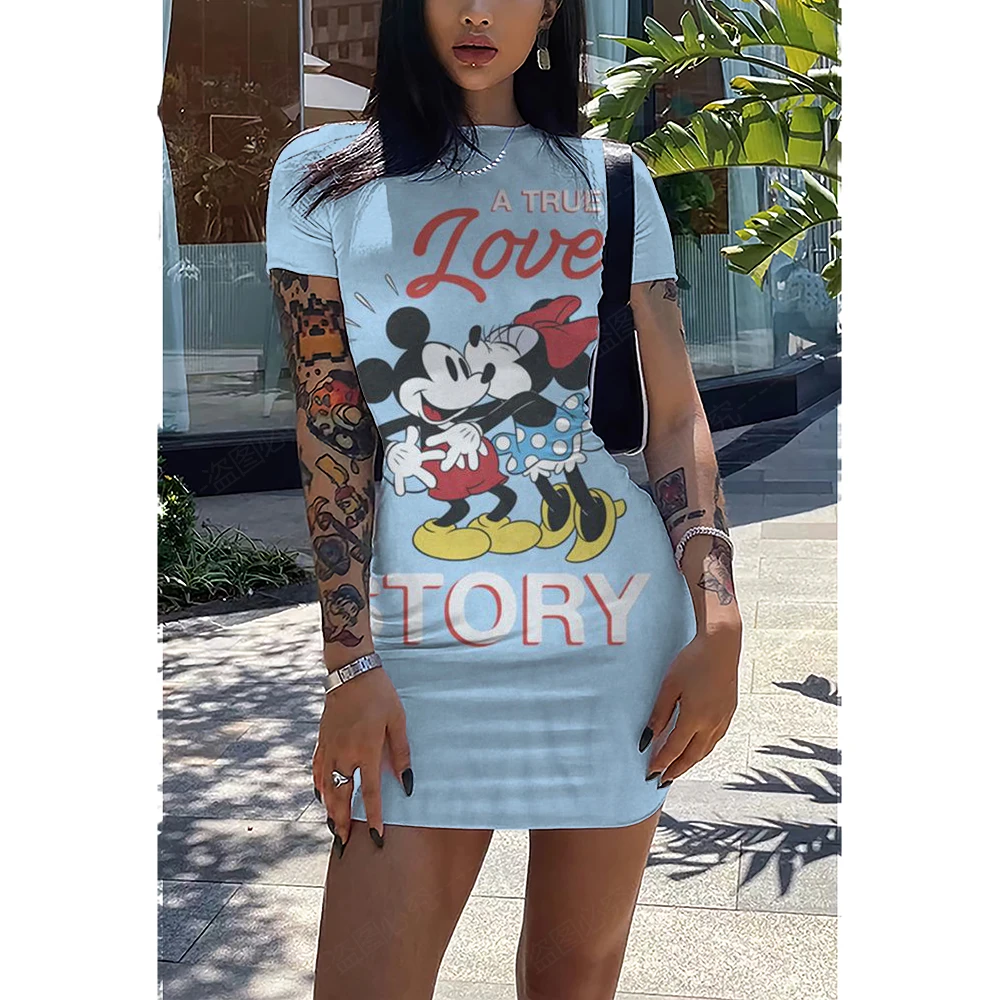 Disney Minnie Dress Women Print Tight Bag Hip Dress Bright Color Women Mini Sexy Short Dress Vestidos Ropa Mujer
Disney Minnie Dress Women Print Tight Bag Hip Dress Bright Color Women Mini Sexy Short Dress Vestidos Ropa Mujer