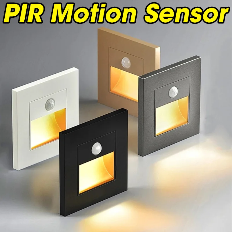 PIR Motion Detector Sensor Led Stair Light Infrared Human Body Induction Lamp Recessed Steps Ladder Staircase Bedroom Decoration
PIR Motion Detector Sensor Led Stair Light Infrared Human Body Induction Lamp Recessed Steps Ladder Staircase Bedroom Decoration