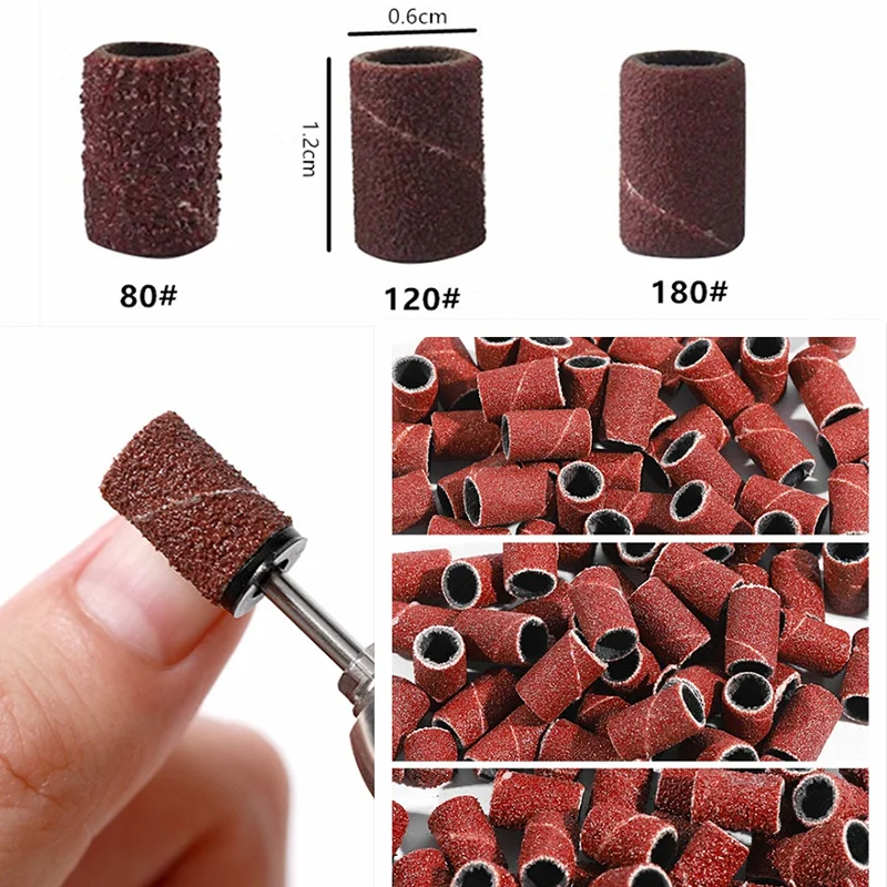 100PC Nail Polishing with Polishing Milling Machine Accessories 80"/120"/180" UV Gel Acrylic Polish Removal Bit File
100PC Nail Polishing with Polishing Milling Machine Accessories 80"/120"/180" UV Gel Acrylic Polish Removal Bit File