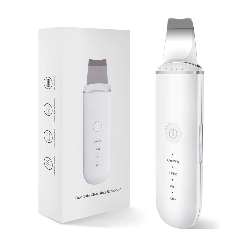 Ultrasonic Skin Scrubber Deep Face Cleaning Machine Peeling Shovel Facial Pore Cleaner Face Skin Scrubber Lift Machine
Ultrasonic Skin Scrubber Deep Face Cleaning Machine Peeling Shovel Facial Pore Cleaner Face Skin Scrubber Lift Machine