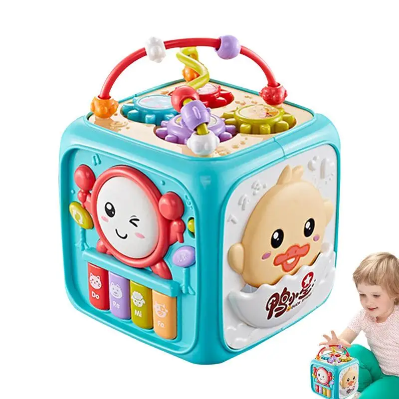 Развивающая игрушка-кубик для малышей, обучающие игрушки для 1 года, развивающие Обучающие игрушки Монтессори для малышей 
Развивающая игрушка-кубик для малышей, обучающие игрушки для 1 года, развивающие Обучающие игрушки Монтессори для малышей