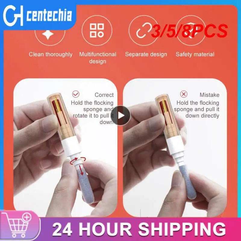 3/5/8PCS Earphone Cleaning Pen Easy To Clean Hardware Keyboard Cleaner Convenient Multifunctional Clean Kit
3/5/8PCS Earphone Cleaning Pen Easy To Clean Hardware Keyboard Cleaner Convenient Multifunctional Clean Kit
