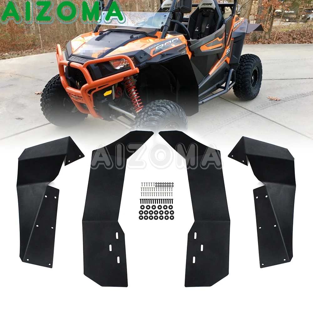 Front Rear Fender Flares Mudflaps Splash Guards Extension Kits For Polaris RZR-S 900 2015-2017 RZR-S 1000 2016 Mudguard Mud Flap
Front Rear Fender Flares Mudflaps Splash Guards Extension Kits For Polaris RZR-S 900 2015-2017 RZR-S 1000 2016 Mudguard Mud Flap
