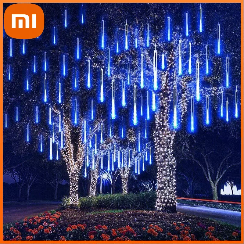 СВЕТОДИОДНАЯ Гирлянда для метеоритного душа Xiaomi, праздничная Водонепроницаемая LED лента для украшения сада и улицы, 30 см/50 см
СВЕТОДИОДНАЯ Гирлянда для метеоритного душа Xiaomi, праздничная Водонепроницаемая LED лента для украшения сада и улицы, 30 см/50 см
