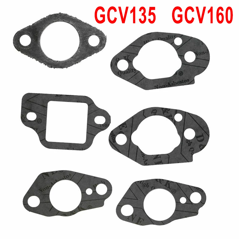 6Pcs Reliable To Use Gasket Set For Carburettor Mounting Fits GCV135 GCV160 HRB425C HRB475C HRX476 Engines Repair Kit
6Pcs Reliable To Use Gasket Set For Carburettor Mounting Fits GCV135 GCV160 HRB425C HRB475C HRX476 Engines Repair Kit