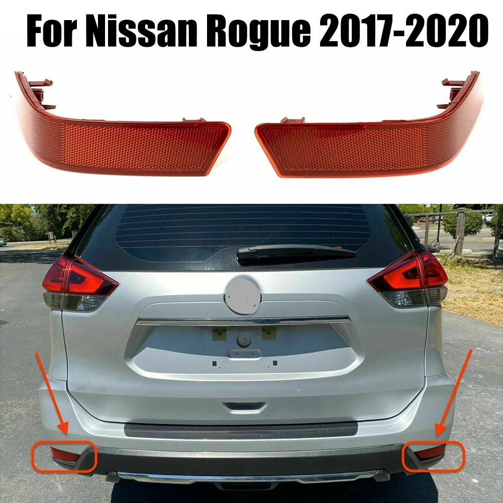2pcs Car Rear Bumper Marker Light Reflector Right + Left Set Fit For Nissan Rogue 2017-2020 Rear Tail Reflector Replacement
2pcs Car Rear Bumper Marker Light Reflector Right + Left Set Fit For Nissan Rogue 2017-2020 Rear Tail Reflector Replacement