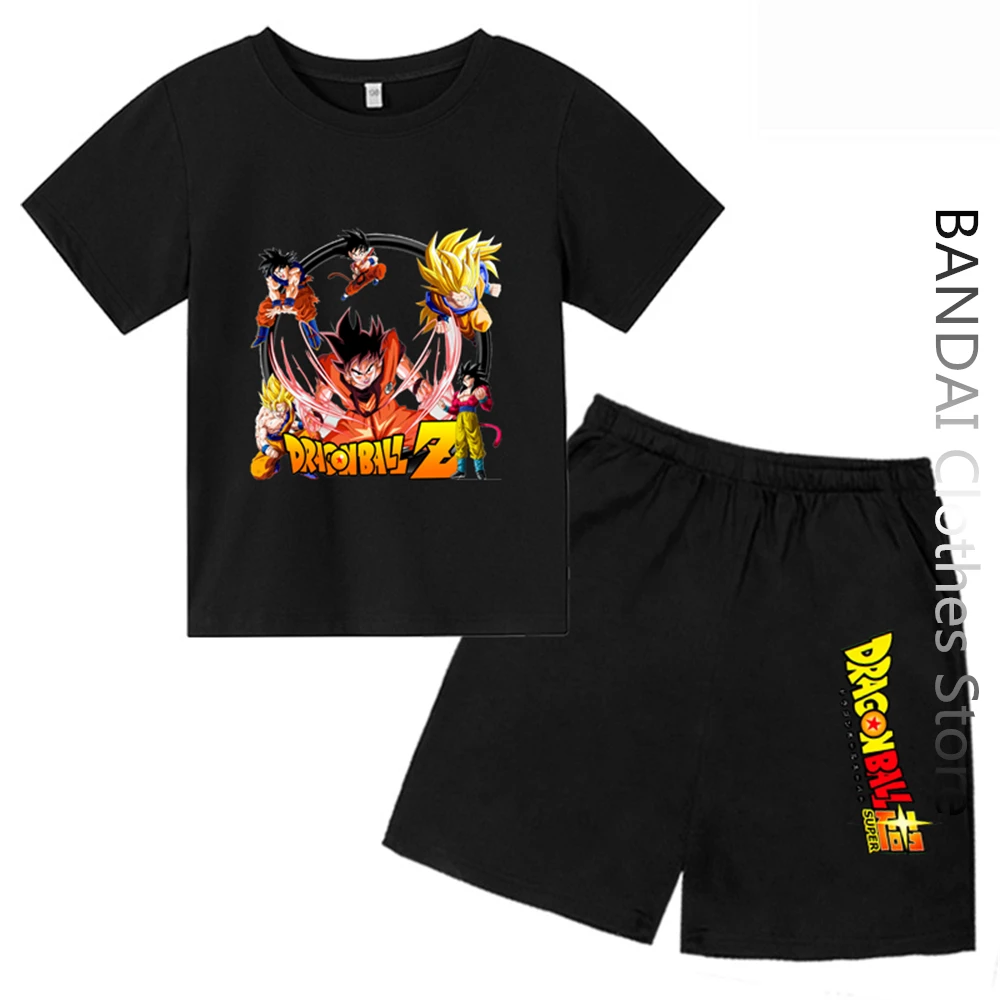 Anime Dragon Ball Tshirt Kids Summer Fashion Cotton T-shirt Set Men Women Tops Shorts Sleeve Boys Clothes Girls Streetwear
Anime Dragon Ball Tshirt Kids Summer Fashion Cotton T-shirt Set Men Women Tops Shorts Sleeve Boys Clothes Girls Streetwear