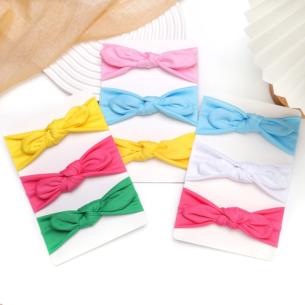 3Pcs/Set Solid Color Soft Nylon Elastic Baby Headband Bows Knotted Newborn Baby Girl Headwear Hair Accessories Hairband Girls
3Pcs/Set Solid Color Soft Nylon Elastic Baby Headband Bows Knotted Newborn Baby Girl Headwear Hair Accessories Hairband Girls