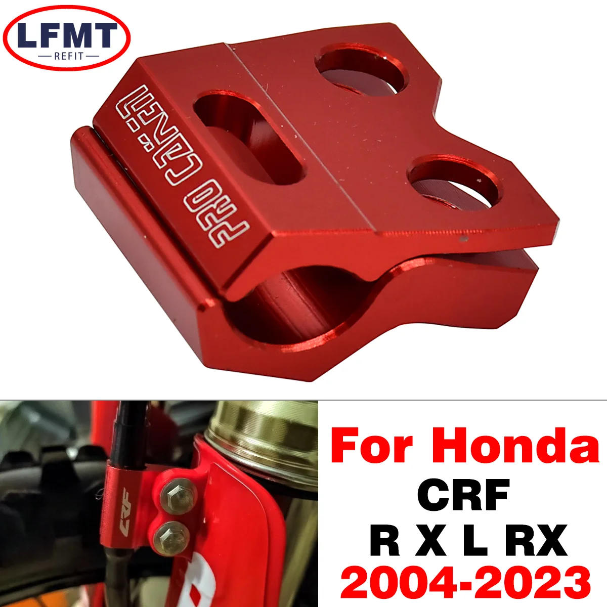 Зажим для шланга переднего и заднего тормоза мотоцикла Honda CRF R X CR125R CR250R CRF150R CRF250R