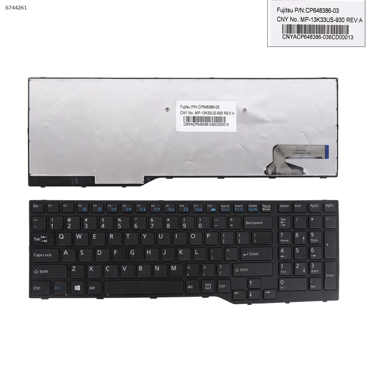 US Laptop Keyboard for Fujitsu Siemens Lifebook AH544 AH564 AH555 BLACK Frame BLACK
US Laptop Keyboard for Fujitsu Siemens Lifebook AH544 AH564 AH555 BLACK Frame BLACK