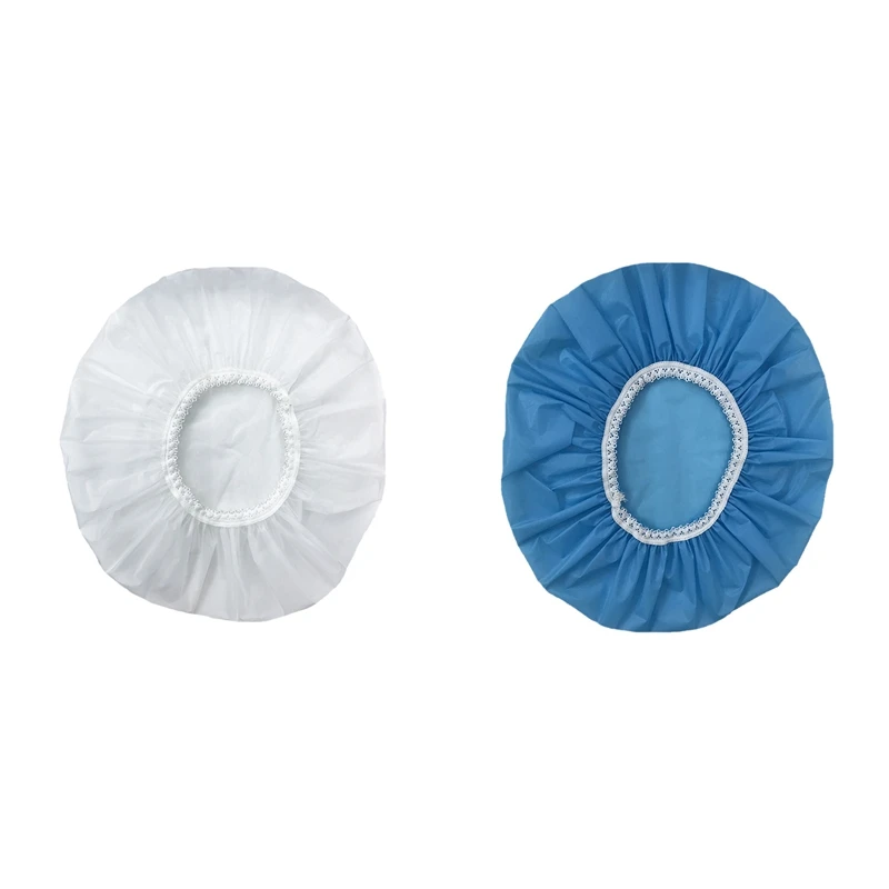 2Pcs Household Waterproof Shower Cap, Swimming Cap, Hotel Elastic Shower Cap Hair Set (White&Sky Blue)
2Pcs Household Waterproof Shower Cap, Swimming Cap, Hotel Elastic Shower Cap Hair Set (White&Sky Blue)