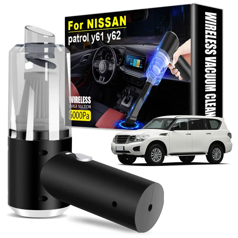 Handheld Car Cordless Vacuum Cleaner for Car Cleaning Automotive Products Auto Goods Home Appliance For Nissan patrol y61 y62
Handheld Car Cordless Vacuum Cleaner for Car Cleaning Automotive Products Auto Goods Home Appliance For Nissan patrol y61 y62