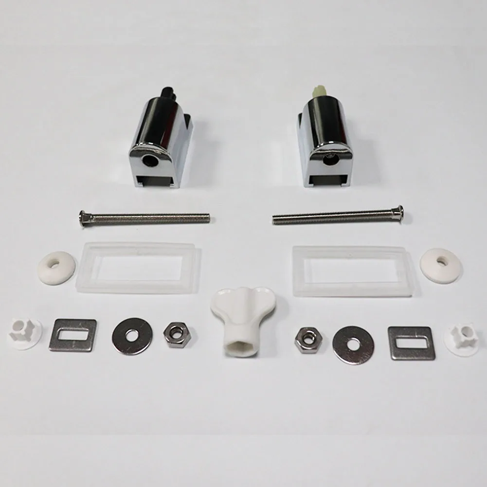 1 Pair Toilet Hinges ABS Square Shell Slow Down Toilet Cover Slow Down Connector Toilet Seats Accessories
1 Pair Toilet Hinges ABS Square Shell Slow Down Toilet Cover Slow Down Connector Toilet Seats Accessories