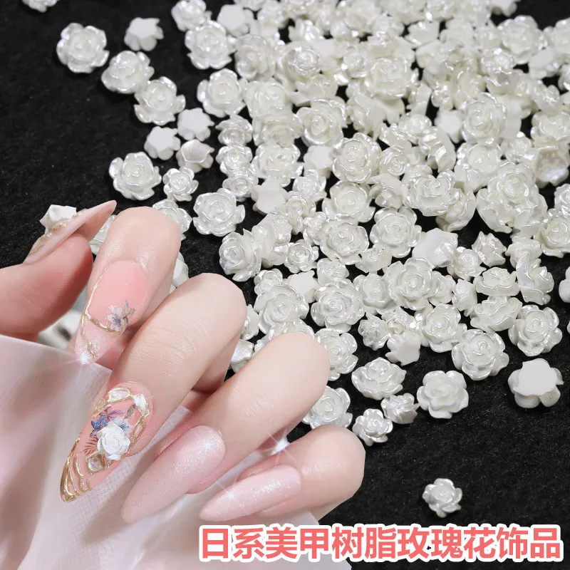 50g/Bag 700/1600pcs White Rose Flower Nail Charms 3D Rose Flower Charms 6/8mm Nail Art Decoration Flower Nail DIY Jewelry Charms
50g/Bag 700/1600pcs White Rose Flower Nail Charms 3D Rose Flower Charms 6/8mm Nail Art Decoration Flower Nail DIY Jewelry Charms