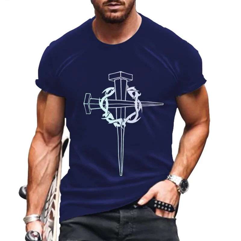 2022 New Summer 3D Printing T Shirt for Men Fashion Oversized Top Tees Harajuku O-Neck Casual Solid Color Male Clothing XXS-6XL
2022 New Summer 3D Printing T Shirt for Men Fashion Oversized Top Tees Harajuku O-Neck Casual Solid Color Male Clothing XXS-6XL