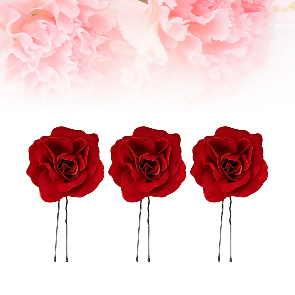 Hair Rose Flowerweddingclips Clip Red Accessories Bridal Women Floral Hairpin U Sticks Stick Brooch Brides Bobby Pin Girls
Hair Rose Flowerweddingclips Clip Red Accessories Bridal Women Floral Hairpin U Sticks Stick Brooch Brides Bobby Pin Girls