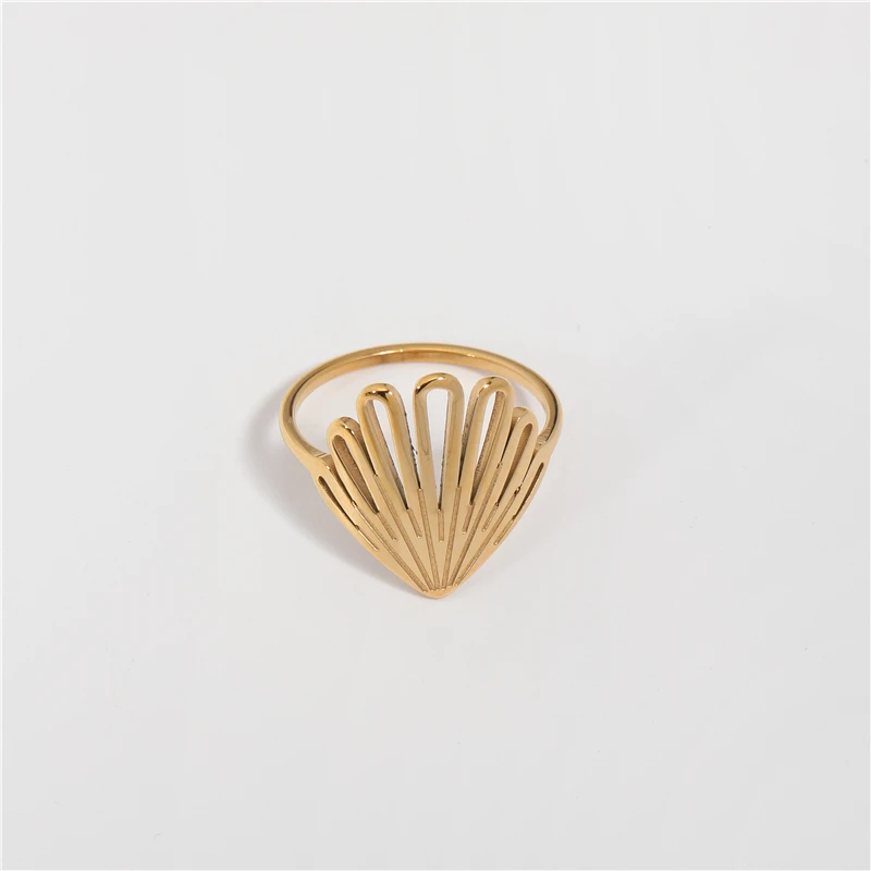 Joolim High End Gold PVD Waterproof Peacock Sector Rings for Women Stainless Steel Jewelry Wholesale
Joolim High End Gold PVD Waterproof Peacock Sector Rings for Women Stainless Steel Jewelry Wholesale