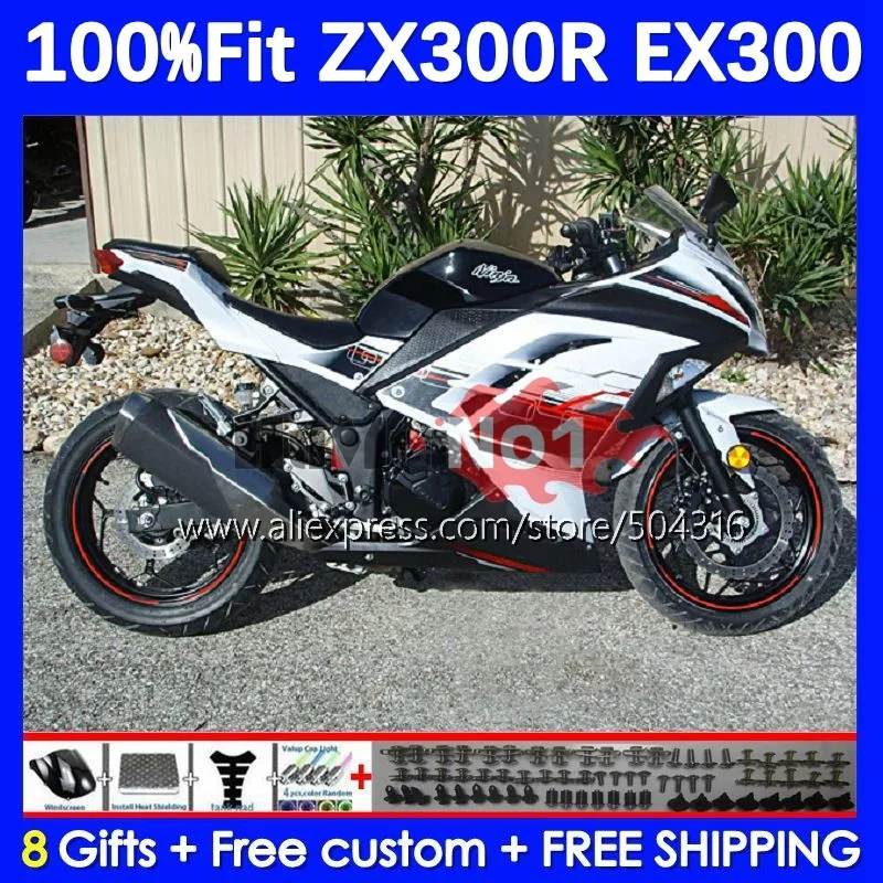 OEM ZX-3R для KAWASAKI NINJA EX ZX 300R ZX300R 51MC.98 ZX3R 13 14 15 16 17 EX300 2013 2014 2015 2016 Обтекатели белый глянцевый
OEM ZX-3R для KAWASAKI NINJA EX ZX 300R ZX300R 51MC.98 ZX3R 13 14 15 16 17 EX300 2013 2014 2015 2016 Обтекатели белый глянцевый
