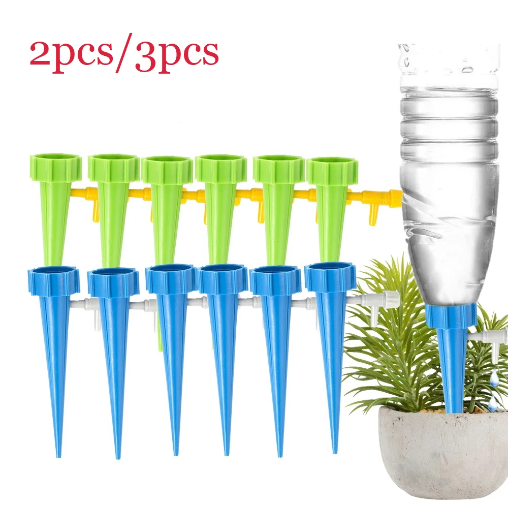 3/4/5/6pc Automatic Drip Irrigation System Self Watering Spike for Plants Greenhouse Garden Adjustable Auto Water Dripper Device
3/4/5/6pc Automatic Drip Irrigation System Self Watering Spike for Plants Greenhouse Garden Adjustable Auto Water Dripper Device