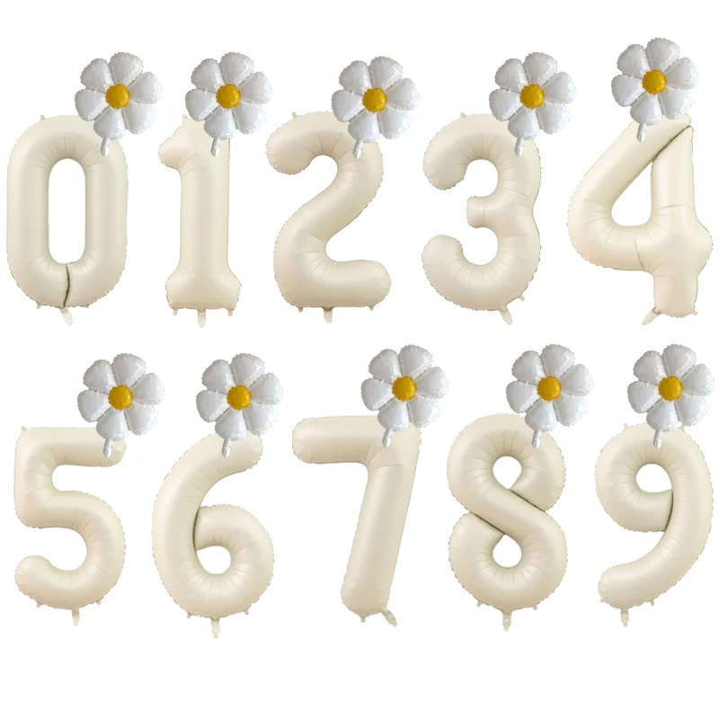 Набор фольгированных шаров LQZZY 2 шт., 40 дюймов, ромашка, кремово-карамельный
Набор фольгированных шаров LQZZY 2 шт., 40 дюймов, ромашка, кремово-карамельный