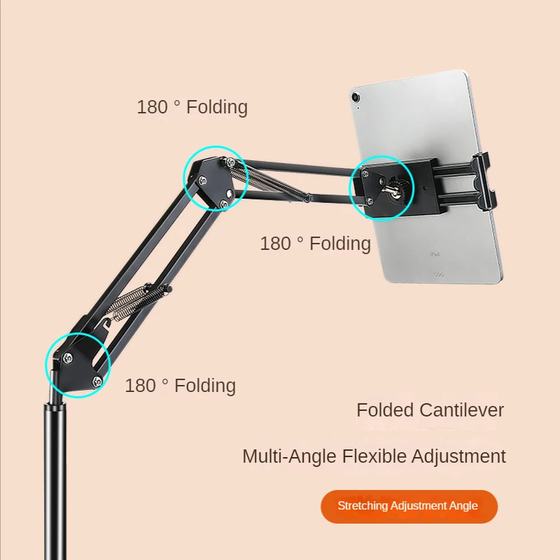 Lazy Phone Holder Flexible Metal Cantilever Bracket 360 Free Adjustment Stretchable Height Universal Stand Holder For Tablets
Lazy Phone Holder Flexible Metal Cantilever Bracket 360 Free Adjustment Stretchable Height Universal Stand Holder For Tablets