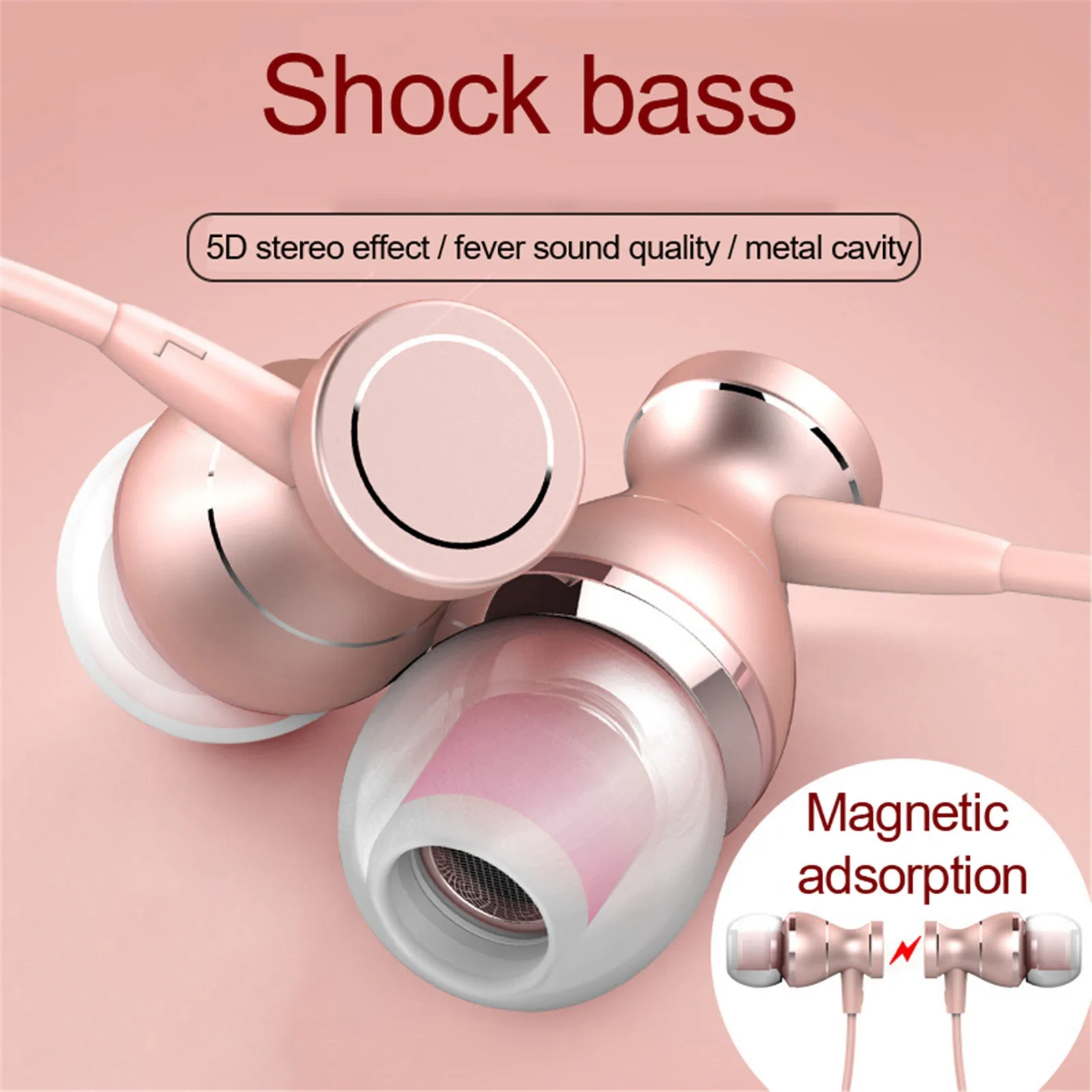 3.5mm Jack Earphone Metal Cable Waterproof In Ear Subwoofer And HiFi Music Noise Reduction Headset For iPhone For Samsung HTC#G
3.5mm Jack Earphone Metal Cable Waterproof In Ear Subwoofer And HiFi Music Noise Reduction Headset For iPhone For Samsung HTC#G