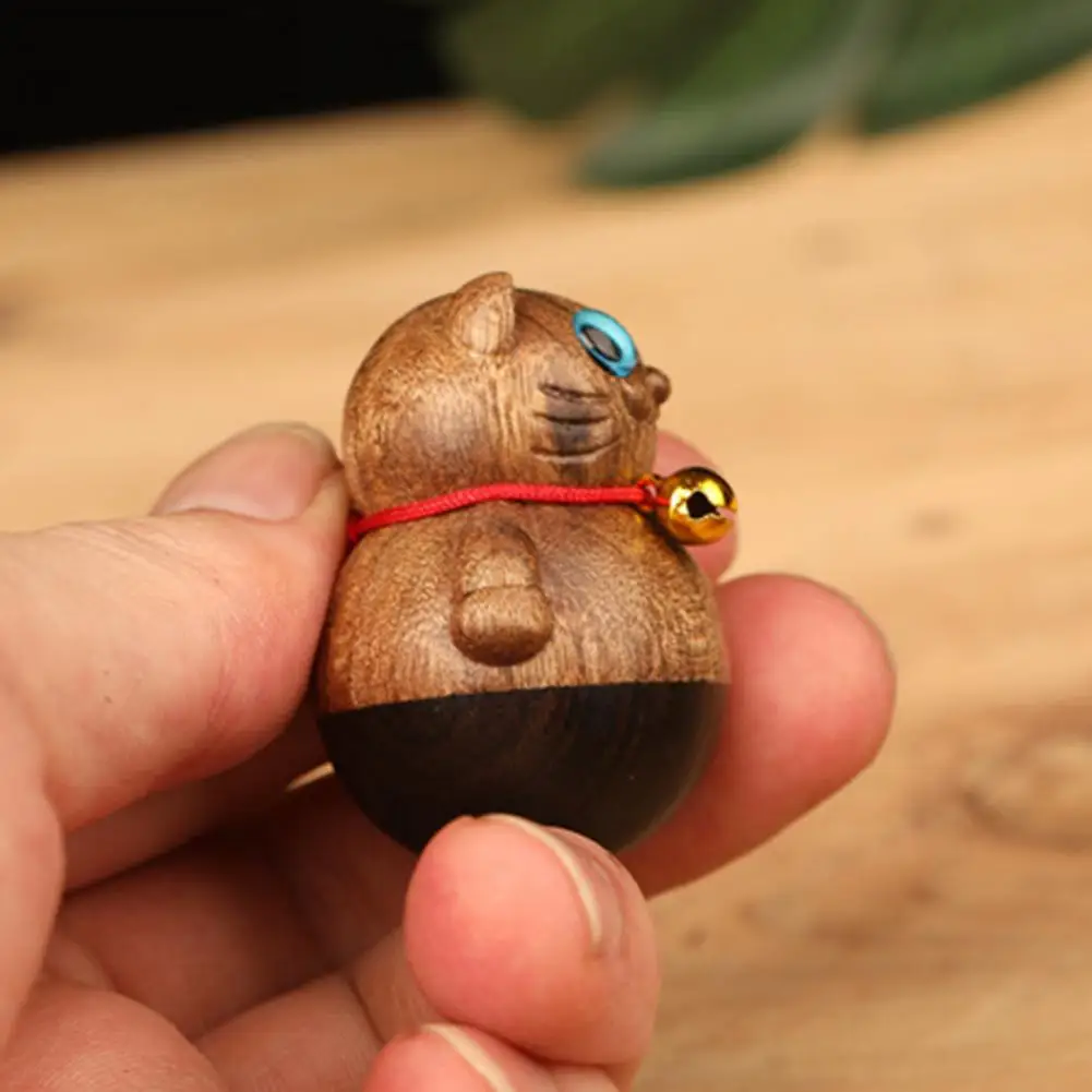 Great Wood Burr Free Cartoon Cat Tiny Ornament Hanging Pendant for Living Room Miniature Ornament Cartoon Pendant
Great Wood Burr Free Cartoon Cat Tiny Ornament Hanging Pendant for Living Room Miniature Ornament Cartoon Pendant