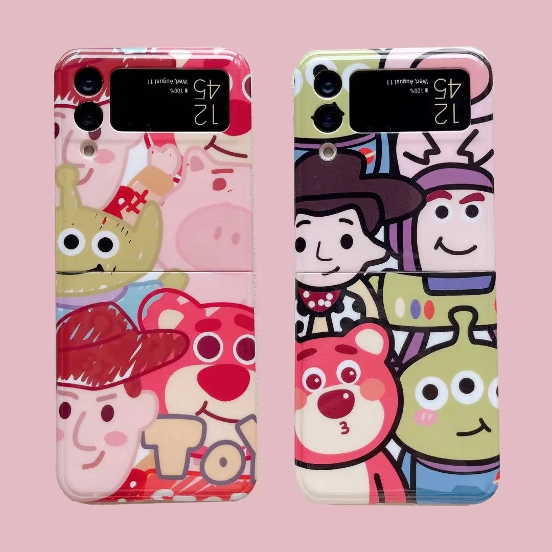 Disney Buzz Lightyear Woody cartoon Case for Samsung Galaxy Z Flip 3 Hard PC Back for Z Flip 4 Case Protective Shell
Disney Buzz Lightyear Woody cartoon Case for Samsung Galaxy Z Flip 3 Hard PC Back for Z Flip 4 Case Protective Shell