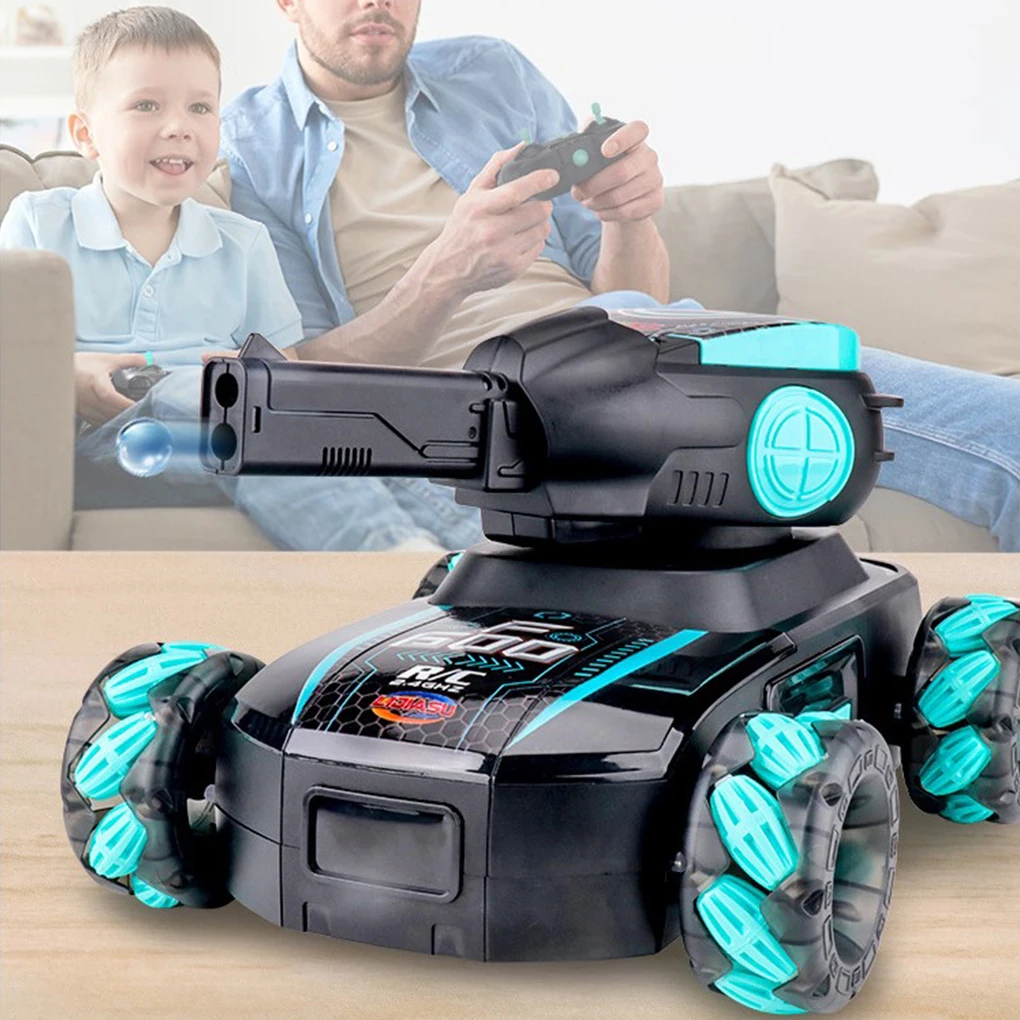 

2 4GHz Remote Control Car USB Rechargeable 1 16 LED Light Music Sensor Vehicle Truck Parent-child Interactive Toy