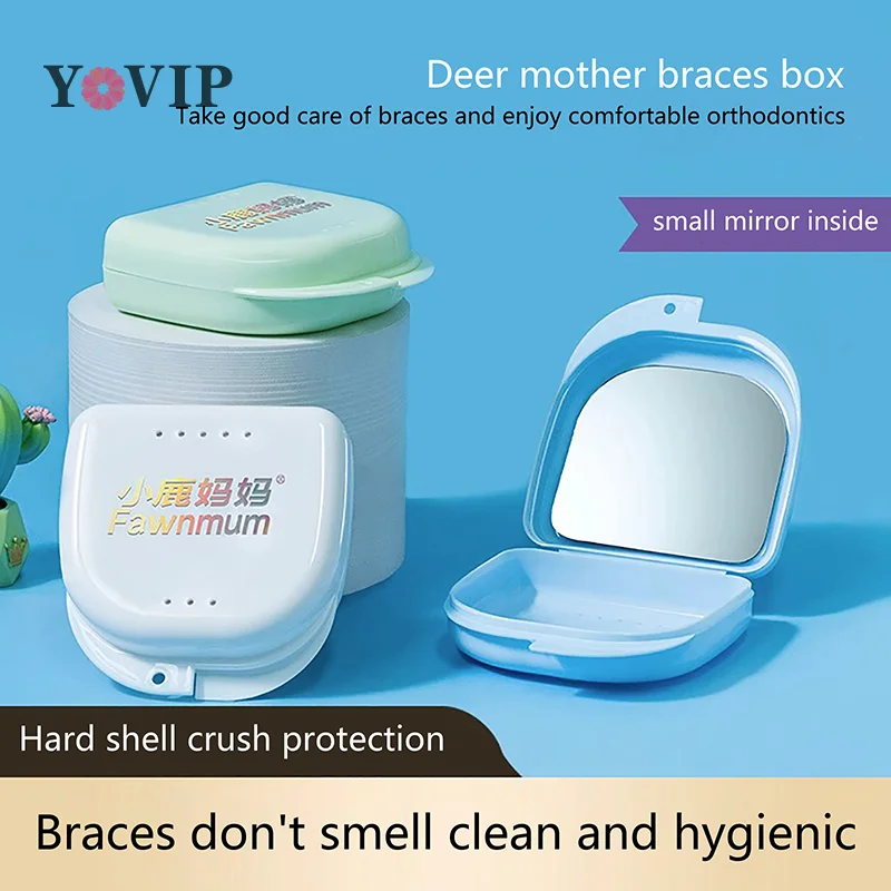 Orthodontic Small Teeth Box Dental Retainer Denture Storage Box With Hole Mouthguard Container Oral Hygiene Dentures Care Tools
Orthodontic Small Teeth Box Dental Retainer Denture Storage Box With Hole Mouthguard Container Oral Hygiene Dentures Care Tools