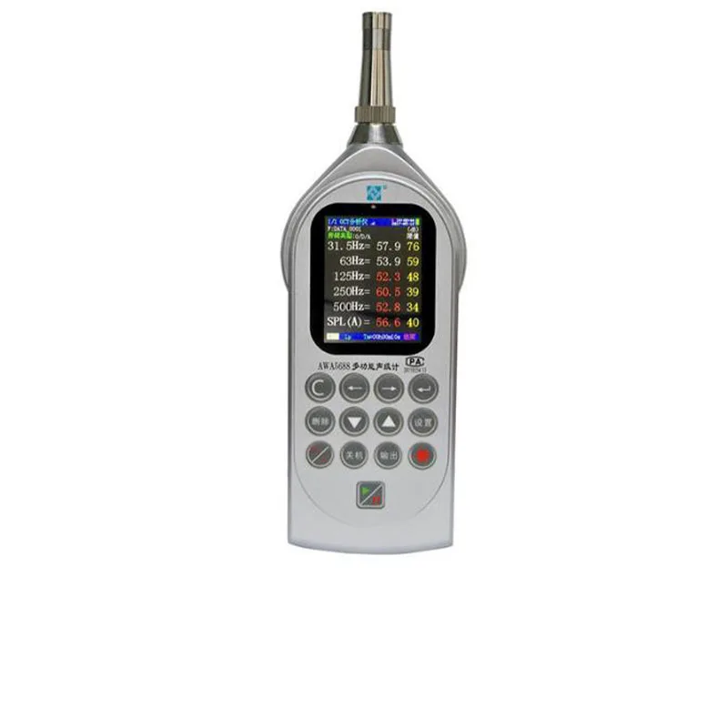 

Инструмент для акустического тестирования Aihua, прибор для тестирования шума, акустическое измерение, измеритель уровня звука