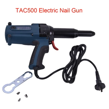 TAC500 Electric Nail Gun 220V Electricity Riveter Gun Furniture Staple Gun 400W Suitable For 3.2-5.0MM Blind Rivets