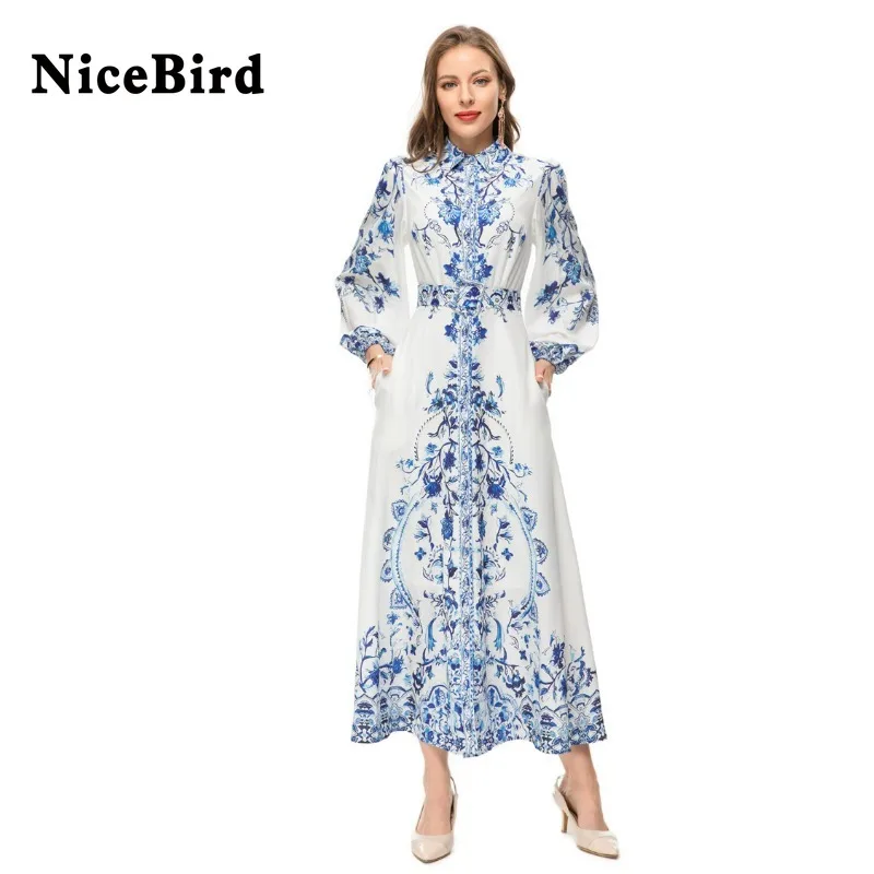 Женское однобортное Платье с принтом Nicebird, мусульманское платье с длинным рукавом и отложным воротником, свободного покроя, весна-осень 2023
Женское однобортное Платье с принтом Nicebird, мусульманское платье с длинным рукавом и отложным воротником, свободного покроя, весна-осень 2023