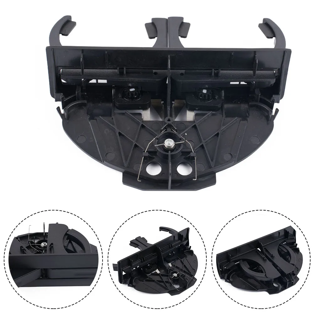 

1pc Car Water Cup Holder ABS Black Front Black Console Cup Holder For BMW E39 525i 528i 530i 540i M5 525 530 97-03