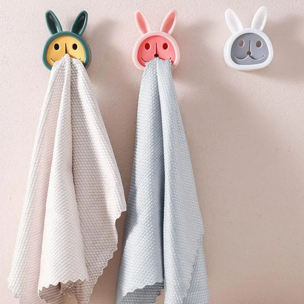 2Pcs Durable No Drilling Cartoon Towel Organizer Towel Hanger PP Easy to Install
2Pcs Durable No Drilling Cartoon Towel Organizer Towel Hanger PP Easy to Install