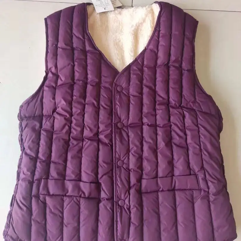 Casual Winter Light Thick Down Short Vest Jacket Women White Duck Down Warm Sleeveless Coat Single Slim Underwaist Outwear T40
Casual Winter Light Thick Down Short Vest Jacket Women White Duck Down Warm Sleeveless Coat Single Slim Underwaist Outwear T40