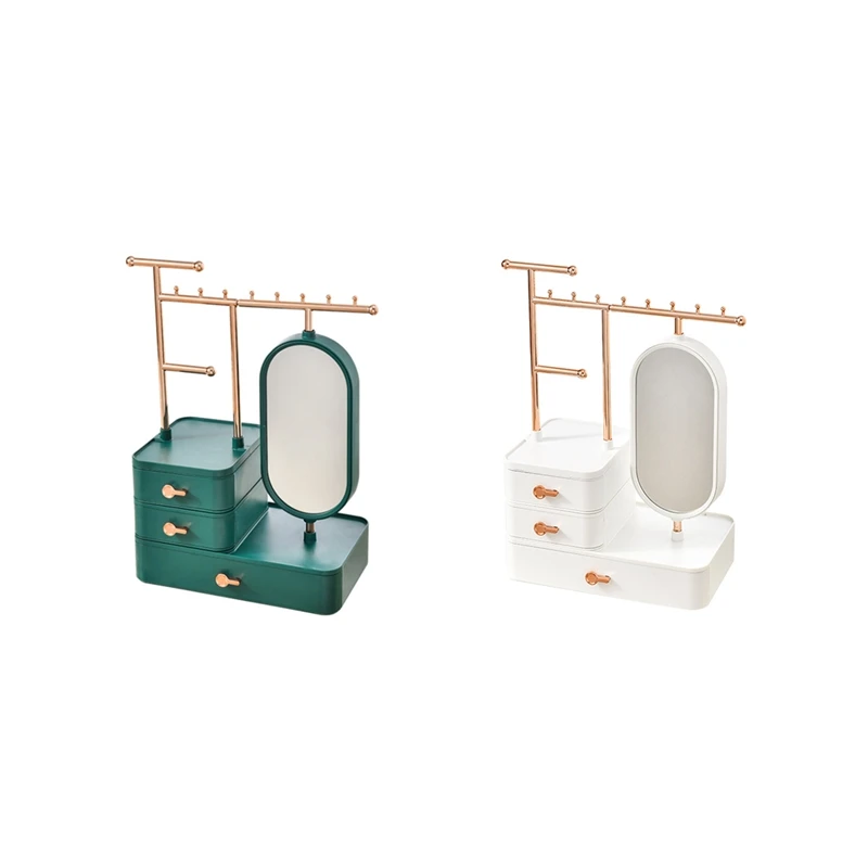 Jewelry Storage Box Necklace Earring Display Fashion Big Capacity Cosmetic Storage Box
Jewelry Storage Box Necklace Earring Display Fashion Big Capacity Cosmetic Storage Box