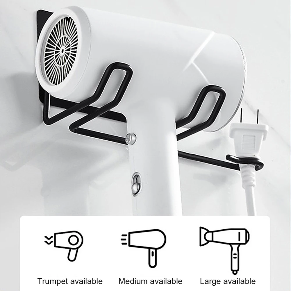 New Hot High Quality Hair Dryer Holder Rack Wall Mounted Bathroom Organizer Storage Shelf Dryer Stand Home Bathroom Accessories
New Hot High Quality Hair Dryer Holder Rack Wall Mounted Bathroom Organizer Storage Shelf Dryer Stand Home Bathroom Accessories