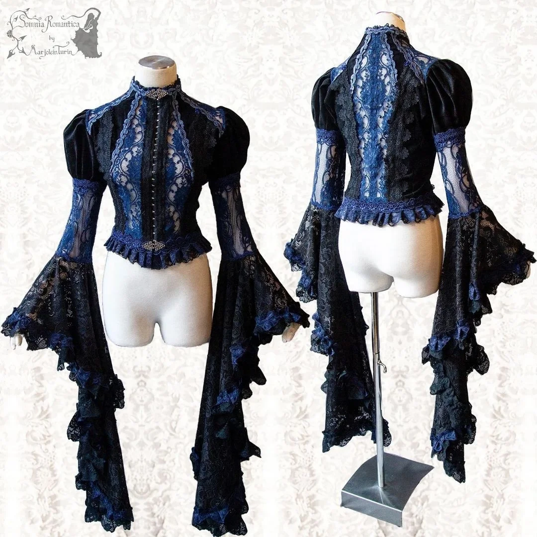 New Fashion Women Medieval Retro Goth Blouse Long Sleeve Printing Patchwork Round Neck Pullover Dress Suit Top For Autumn Winter
New Fashion Women Medieval Retro Goth Blouse Long Sleeve Printing Patchwork Round Neck Pullover Dress Suit Top For Autumn Winter